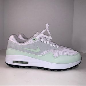 New Nike Air Max 1 G Golf White Green Gray Jade